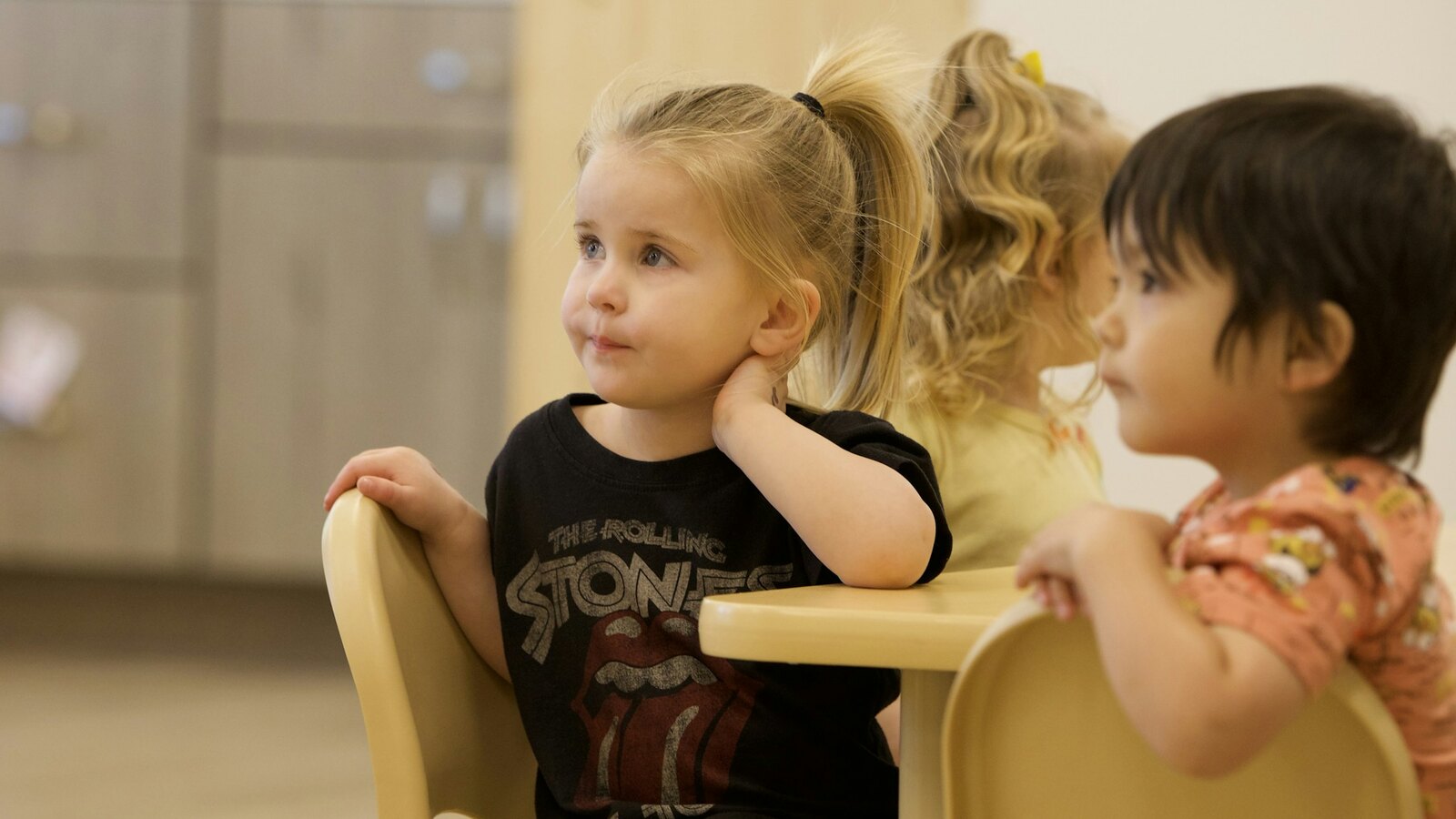 A freshly cooked nursery lunch on the table